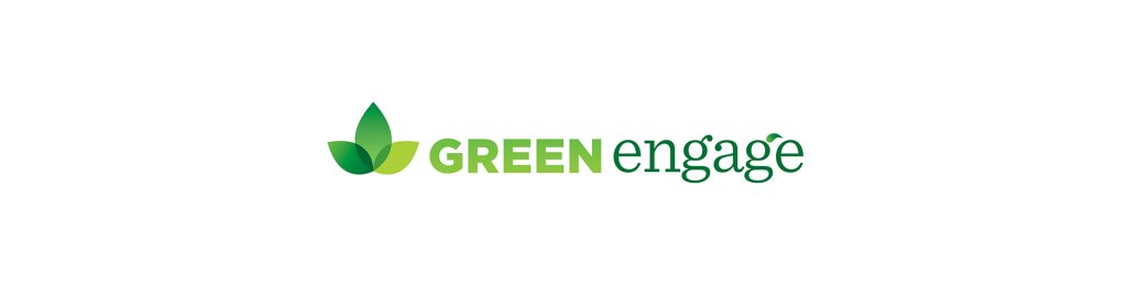 Logo IHG Green Engage, programme d'éco-responsabilité du groupe IHG, niveau 4 atteint par l'InterContinental Marseille Hôtel-Dieu